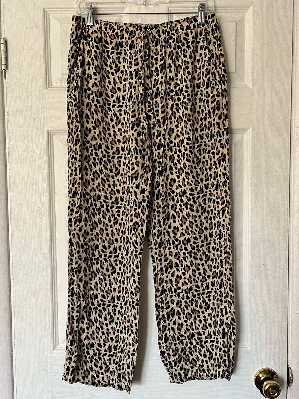 Forever 21 Leopard Print Pajama Pants - Size M